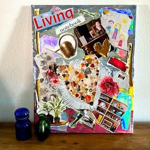 Family Vision Board Collage Art